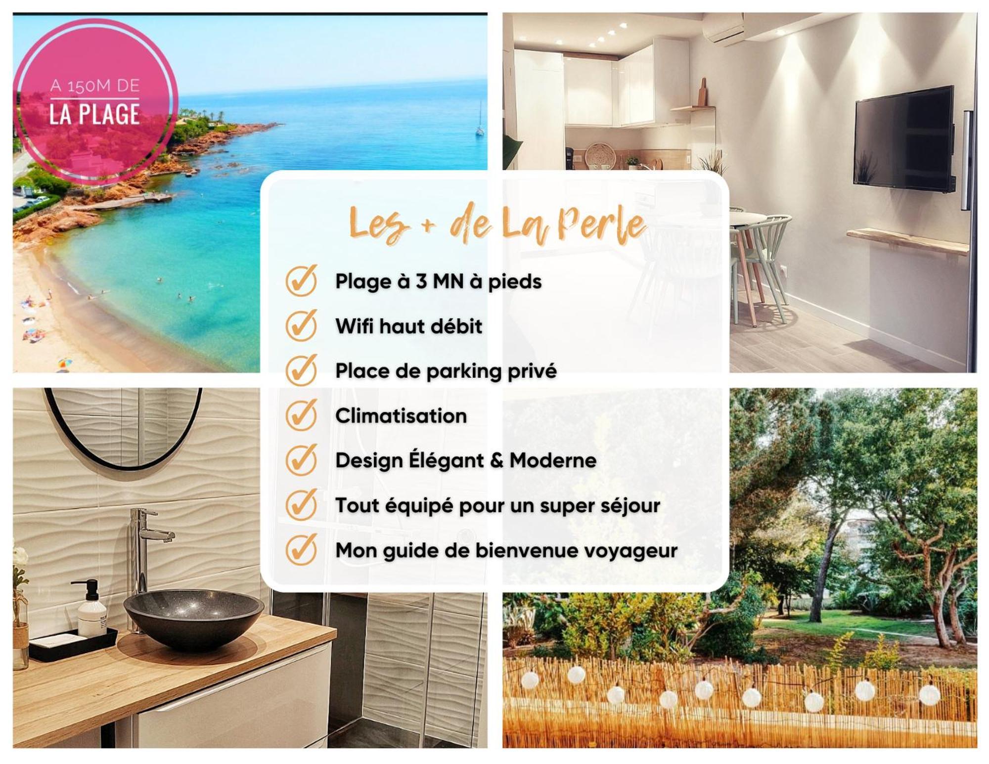 Plage A 3 Minutes A Pied Saint-Raphaël 外观 照片